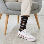 Κάλτσες Unisex Ψηλές με Σχέδιο Sandwich