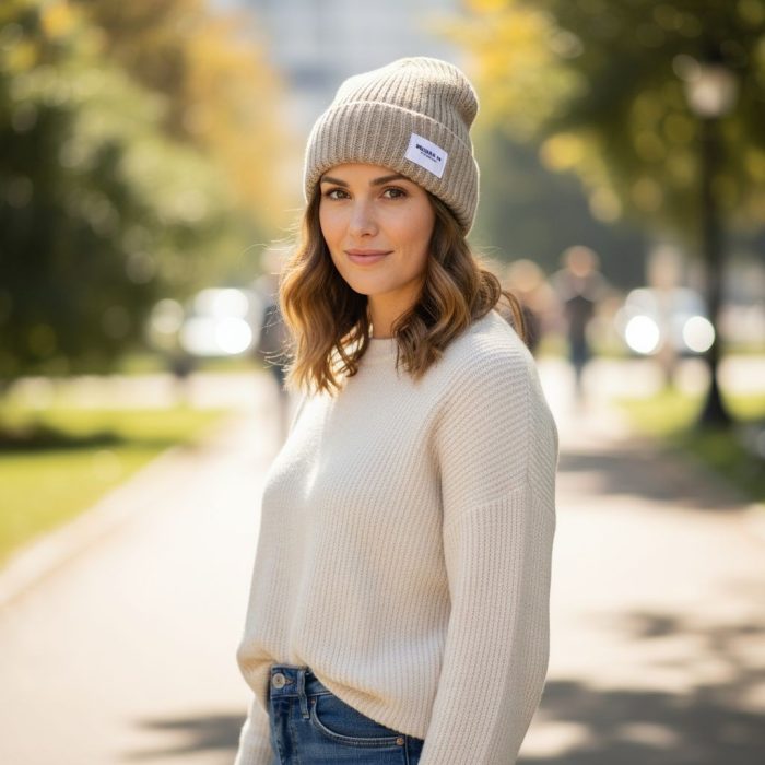 Σκουφί Believe In - Μπεζ - Image 2