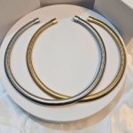 Κολιέ Choker Λαιμού Σταθερό Snake Detail - Χρυσό - Image 2