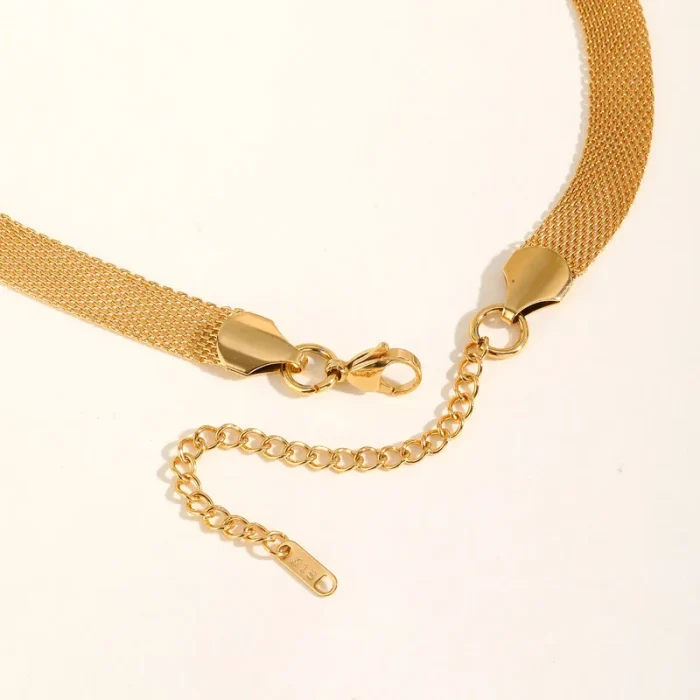 Κολιέ Mesh Choker Cleopatra - Χρυσό - Image 3