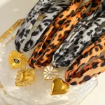 Κολιέ Απρόμαυρη Bandana Heart Eye Λευκό - Χρυσό - Image 2