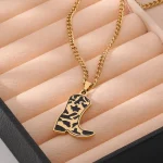 Κολιέ Αλυσίδα Boots - Χρυσό