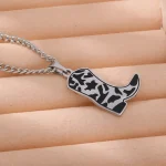 Κολιέ Αλυσίδα Boots - Ασημί