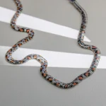 Κολιέ Snake Chain Μοτίβο Φίδι - Ασημί