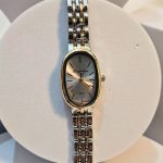 Ρολόι Μπρασελέ Mema Λευκό - Δίχρωμο