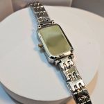 Ρολόι Μπρασελέ Elor με Στρας Μπλε - Δίχρωμο - Image 2