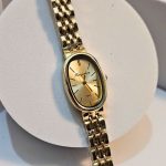 Ρολόι Μπρασελέ Mema Μπεζ- Χρυσό