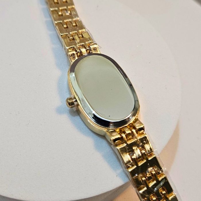 Ρολόι Μπρασελέ Mema Μπεζ- Χρυσό - Image 2