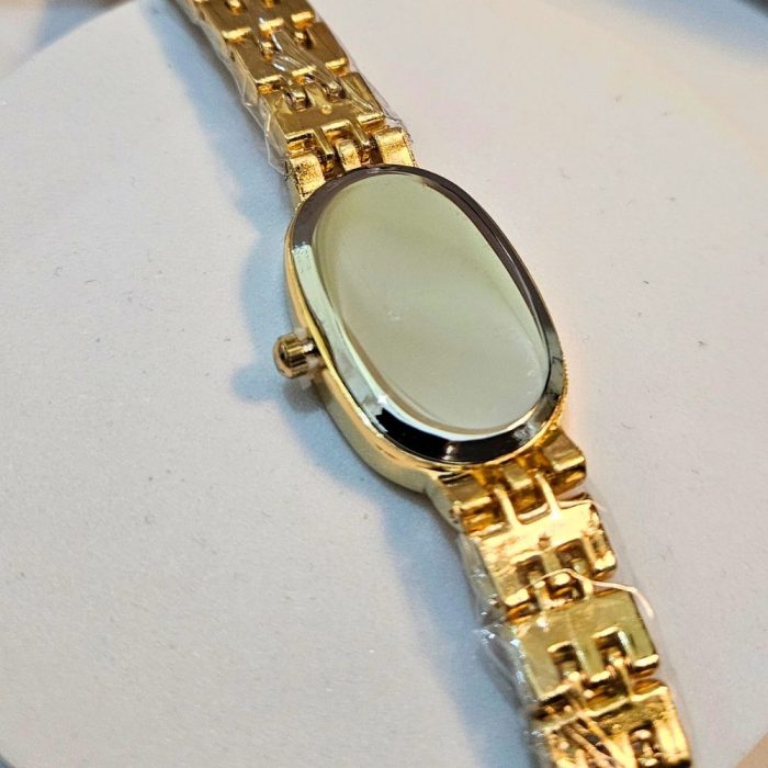 Ρολόι Μπρασελέ Mema Μπορντό- Χρυσό - Image 2