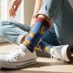 Κάλτσες Unisex Ψηλές με Σχέδιο Labrador - Image 2