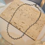 Κολιέ Λεπτή Αλυσίδα Wavy - Ασημί