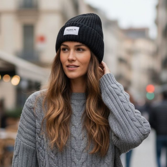 Σκουφί Believe In - Μαύρο - Image 2