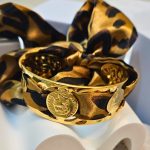 Βραχιόλι Σταθερό Δετό με Λεοπάρ Φιόγκο - Χρυσό