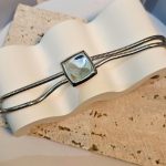 Βραχιόλι Διπλή Αλυσίδα με Τετράγωνη Λεπτομέρεια - Ασημί