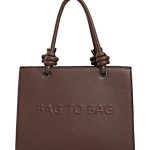 Τσάντα ώμου BTB0011 - Καφέ