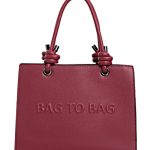 Τσάντα ώμου BTB0011 - Μπορντό