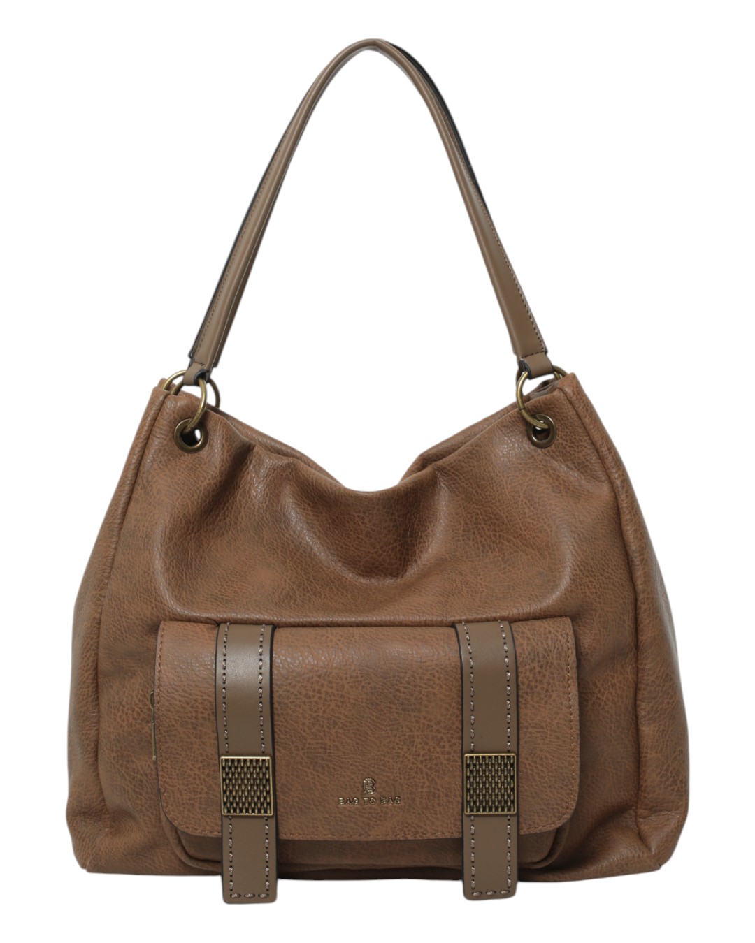 AC7A0072-Photoroom Τσάντα Ώμου BTB0015 - Taupe - Image 1