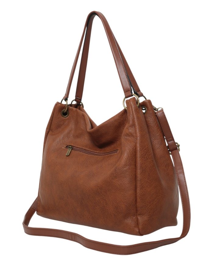 Τσάντα Ώμου BTB0015 - Κάμελ - Image 3