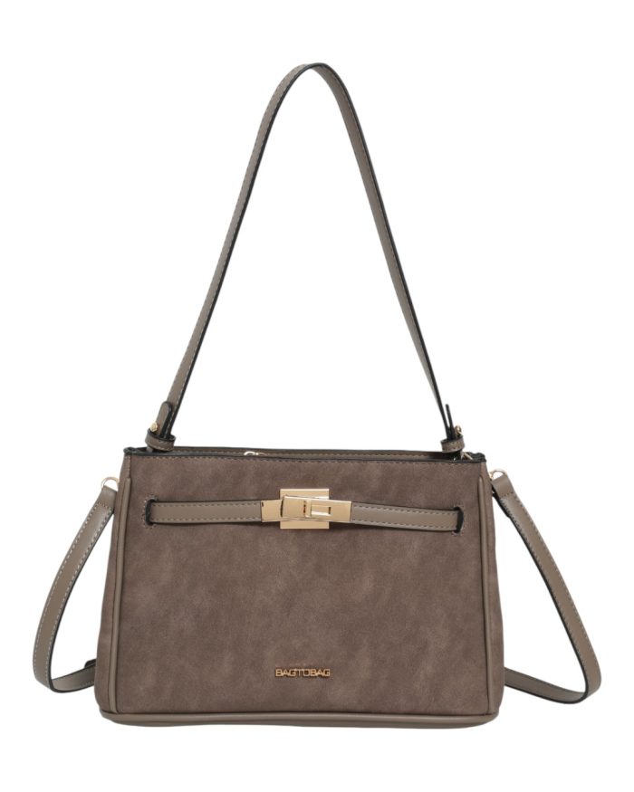 Τσάντα Ώμου WL9572 - Taupe - Image 2