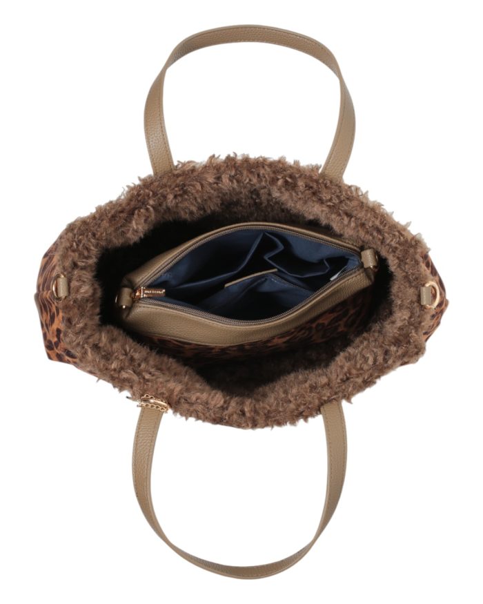 Τσάντα ώμου ND90161 - Taupe - Image 3