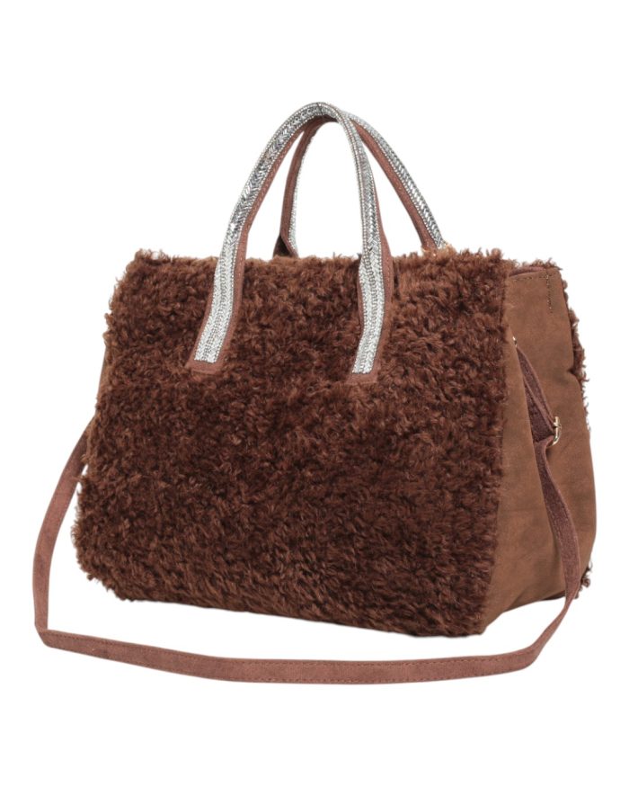 Τσάντα χειρός ND-90121 - Καφέ - Image 3