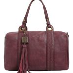 Τσάντα ώμου BTB0013 - Μπορντό