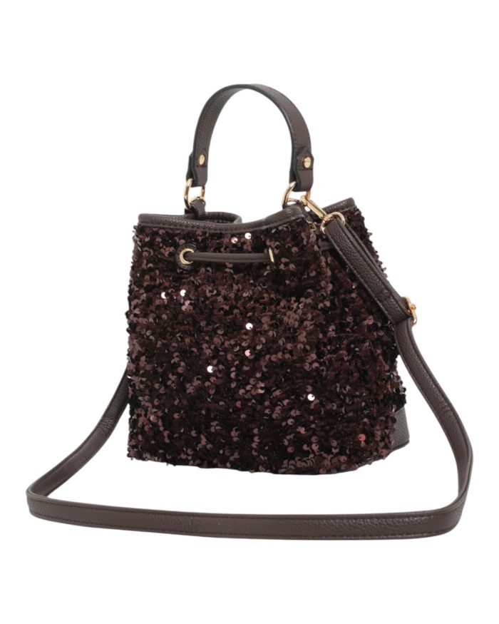 Τσάντα χειρός   F2627-3 - Καφέ - Image 3