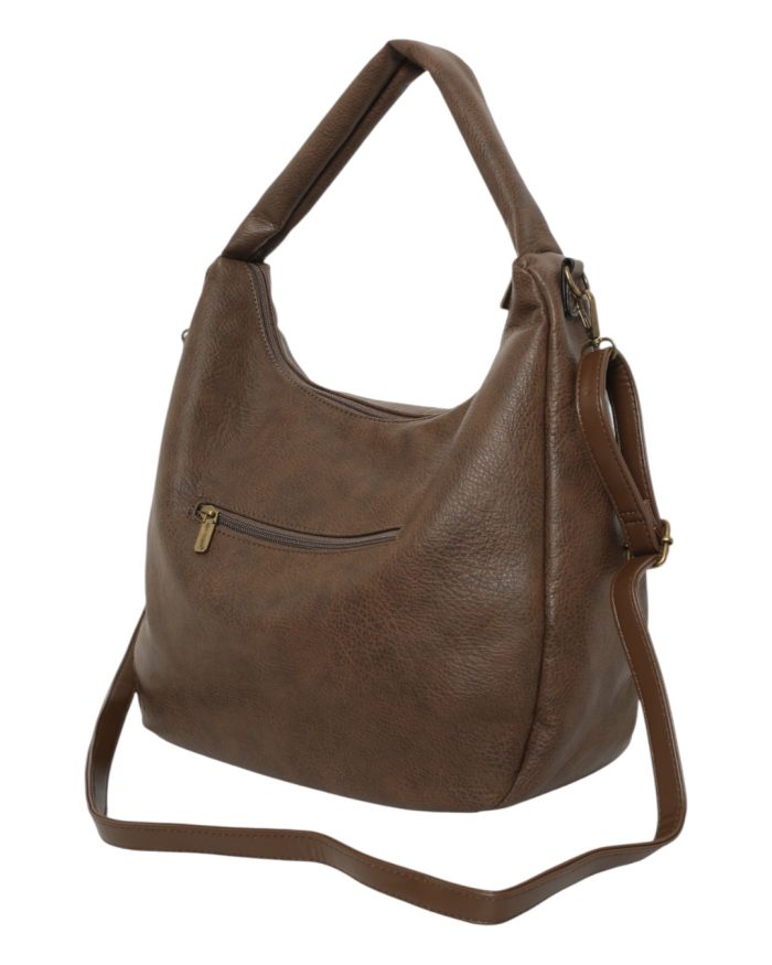 Τσάντα Ώμου BTB0014 - Καφέ - Image 3