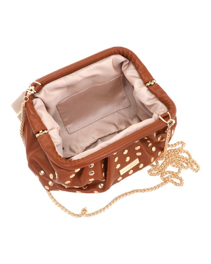 Τσαντάκι χιαστί MD2529 - Κάμελ - Image 3