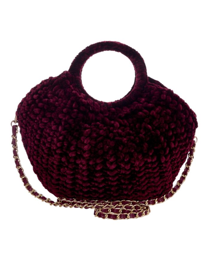 Τσάντα  χειρός  CN-25051 - Μπορντό - Image 3