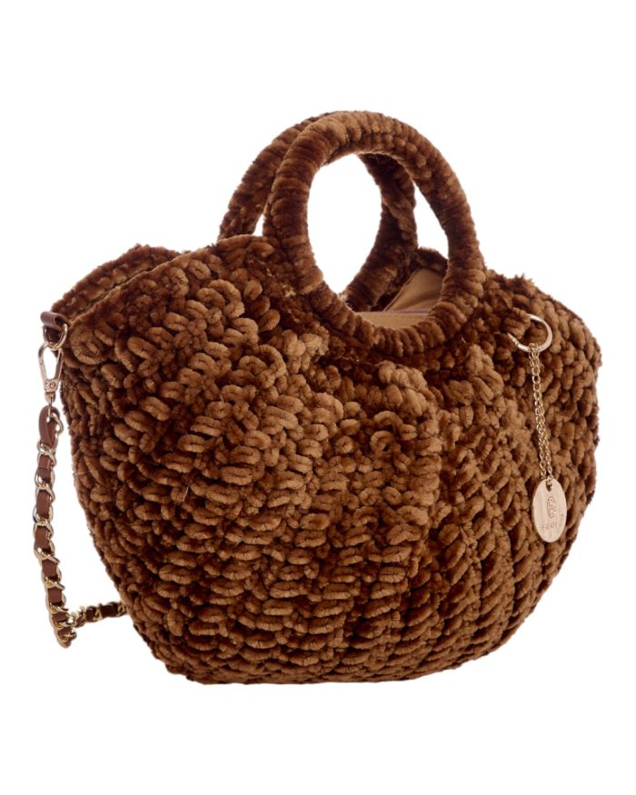 Τσάντα  χειρός  CN-25051 - Κάμελ - Image 2