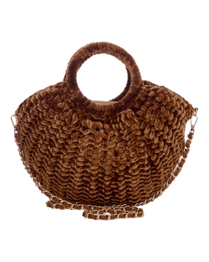 Τσάντα  χειρός  CN-25051 - Κάμελ - Image 3