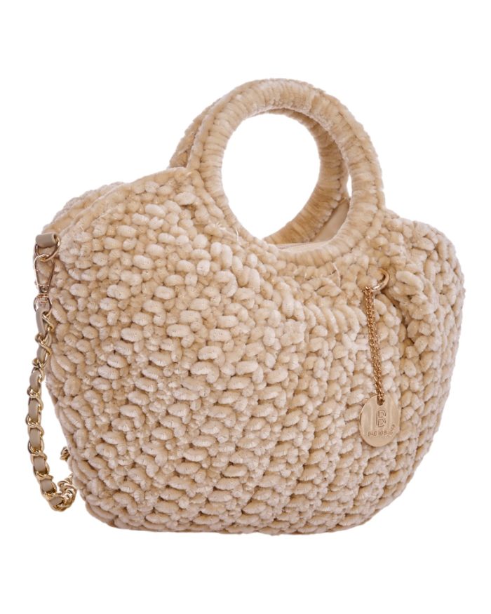 Τσάντα  χειρός  CN-25051 - Μπέζ - Image 2