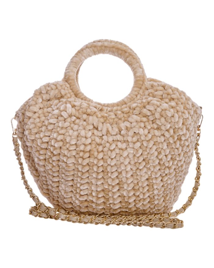 Τσάντα  χειρός  CN-25051 - Μπέζ - Image 3