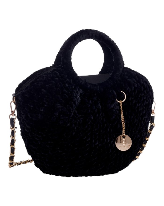 Τσάντα  χειρός  CN-25051 - Μαύρο - Image 2