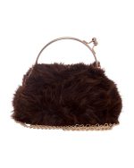 Τσάντα  χειρός  XY-2402 - Καφέ - Image 3