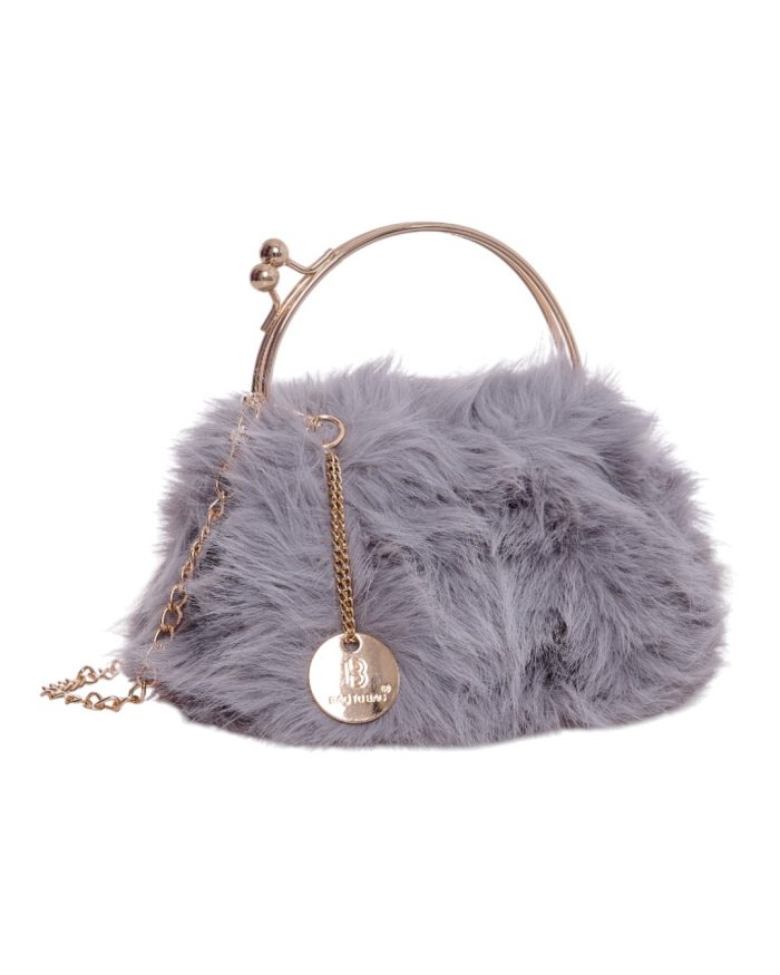 Τσάντα  χειρός  XY-2402 - Γκρι - Image 2