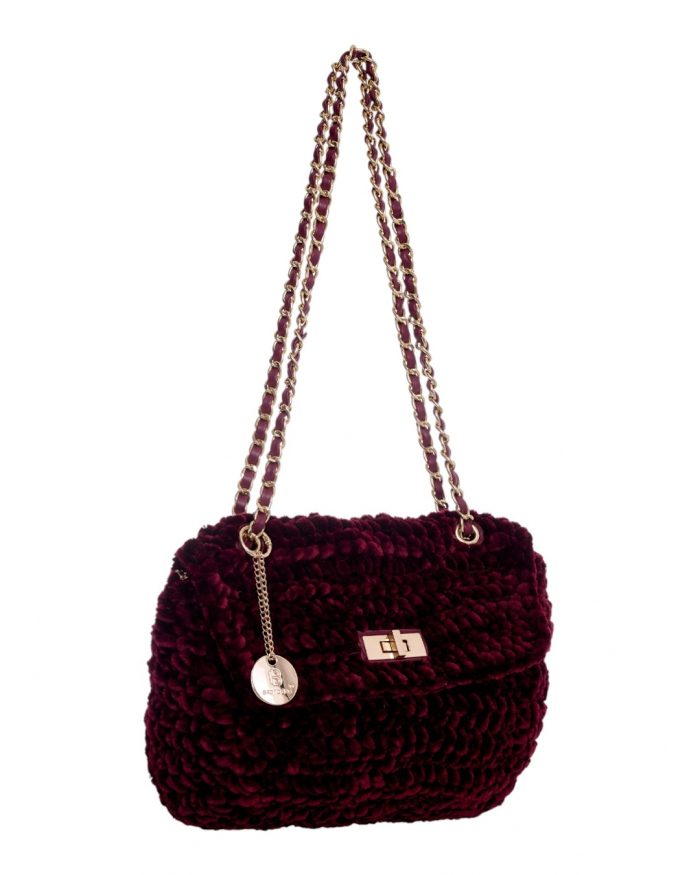 Τσάντα  ώμου  CN-25053 - Μπορντό - Image 2