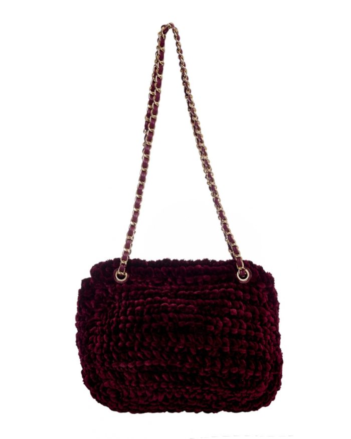 Τσάντα  ώμου  CN-25053 - Μπορντό - Image 3