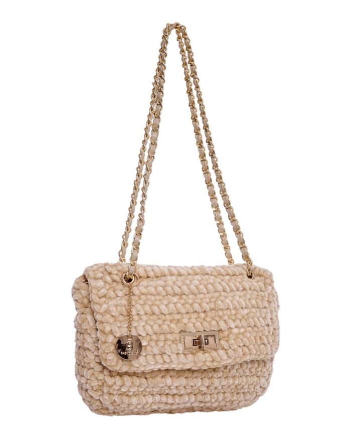 Τσάντα  ώμου  CN-25053 - Μπέζ - Image 2