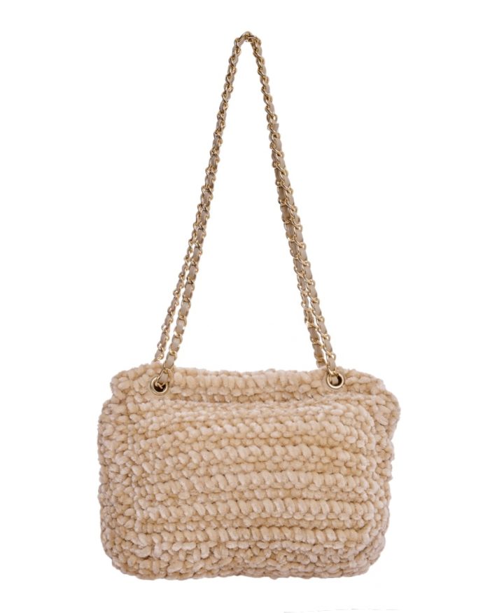 Τσάντα  ώμου  CN-25053 - Μπέζ - Image 3