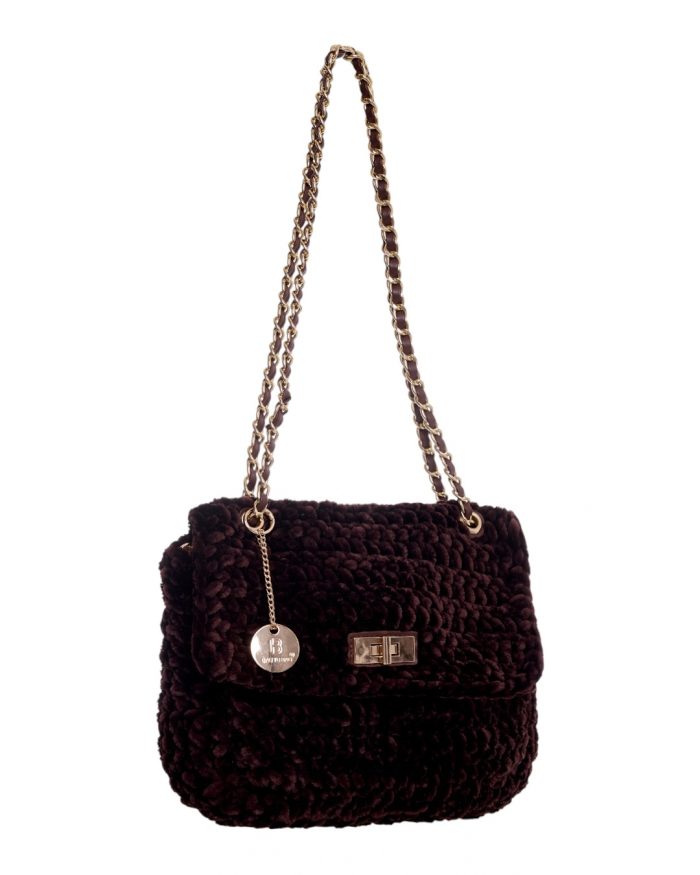 Τσάντα  ώμου  CN-25053 - Καφέ - Image 2