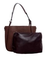 Τσάντα  ώμου WL9893 - Καφέ - Image 2