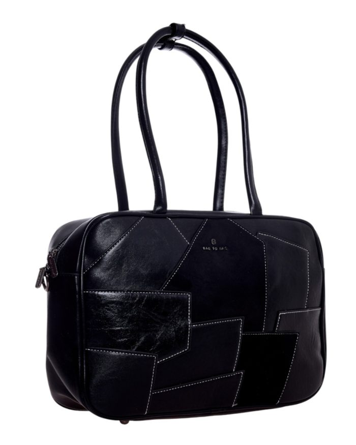 Τσάντα  ώμου SW8966 - Μαύρο - Image 2