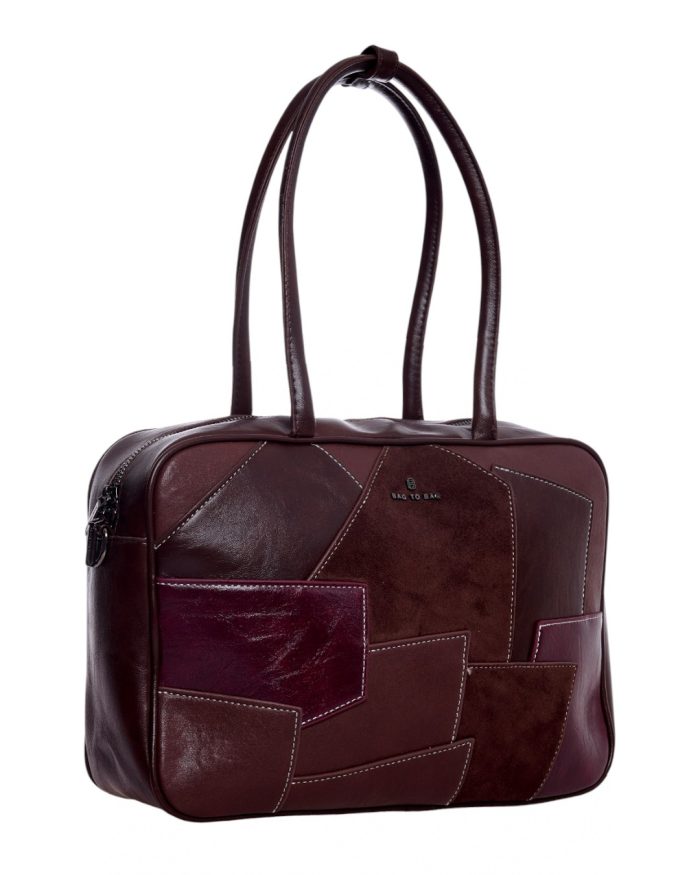 Τσάντα  ώμου SW8966 - Καφέ - Image 2