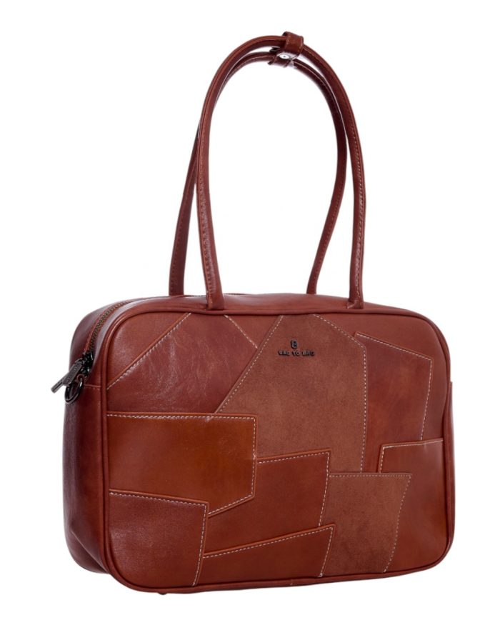 Τσάντα  ώμου SW8966 - Κάμελ - Image 2