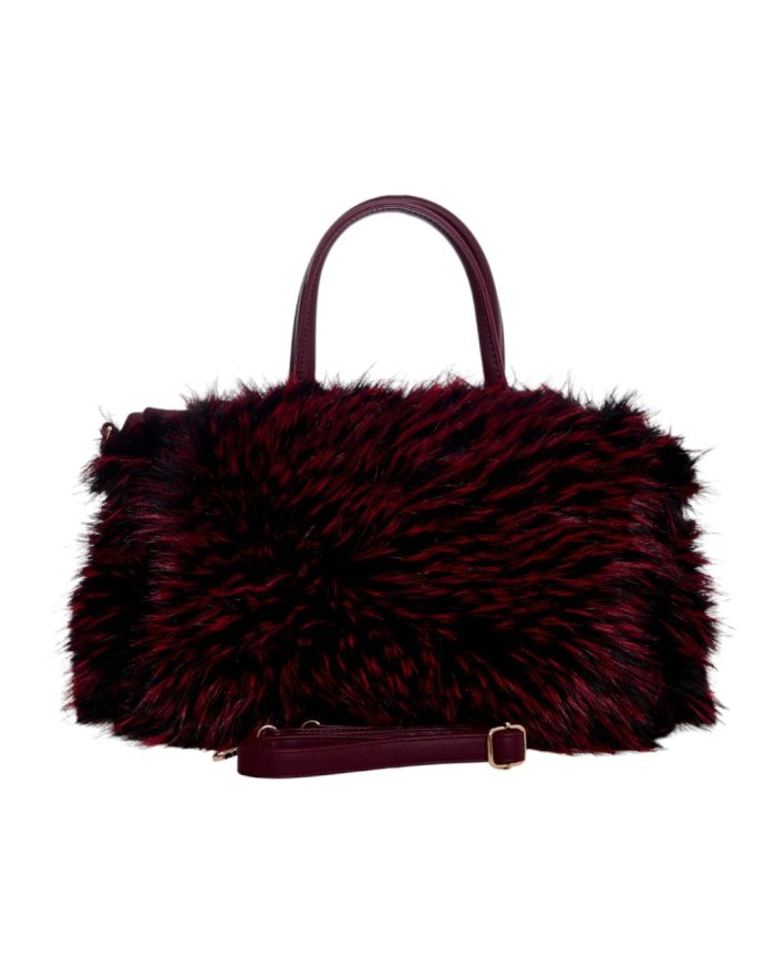 Τσάντα  χειρός  WUS-18209 - Μπορντό - Image 3