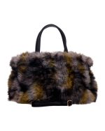 Τσάντα  χειρός  WUS-18209 - Σκούρο Μαύρο - Image 3