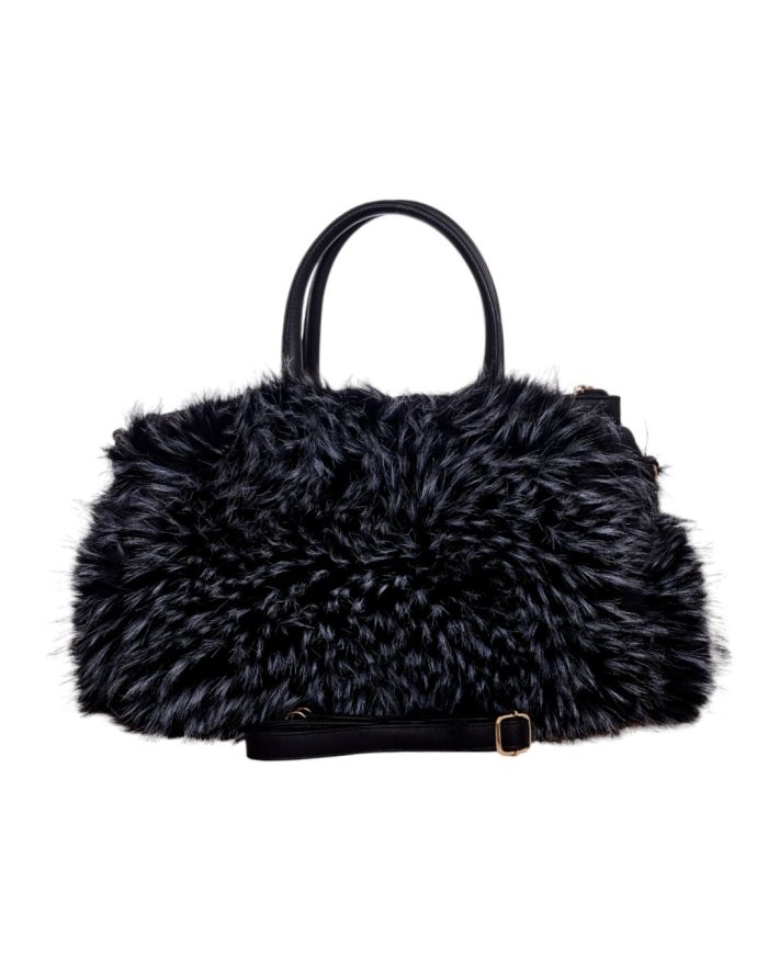 Τσάντα  χειρός  WUS-18209 - Μαύρο - Image 3