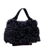 Τσάντα  χειρός  WUS-18207 - Σκούρο Μαύρο - Image 3